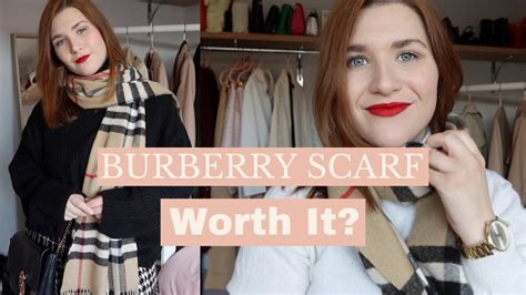 are Burberry scarves worth it